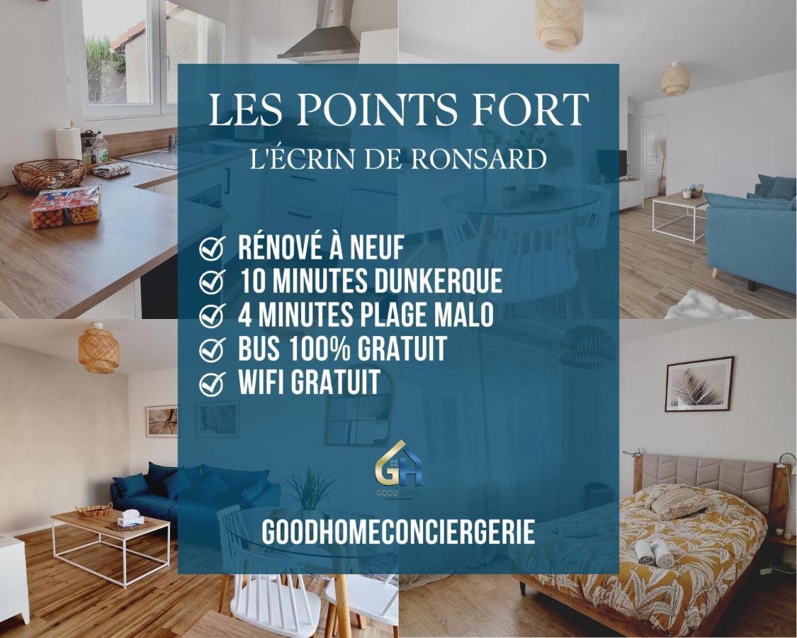 *L'Ecrin De Ronsard*Plage & Centre-Ville Dunkirk ภายนอก รูปภาพ